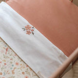 Little Dutch drap-housse lit 60x120cm Pure pink blush Essentials TE10654009