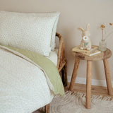 Little Dutch housse de couette lit bébé 100x140cm Blueberry Leaves TE10314034