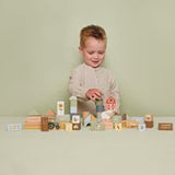 Little Dutch tonneau de blocs Little Farm LD7145