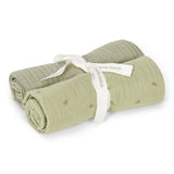 Little Dutch drap tetra 70x70cm Pure sage print Essentials TE51815039
