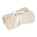 Little Dutch drap tetra 70x70cm Pure soft beige stripes Essentials TE51825041