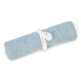 Little Dutch drap tetra 120x120cm Pure denim blue Essentials TE51945042