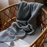 Little Dutch drap tetra 120x120cm Pure denim blue Essentials TE51945042