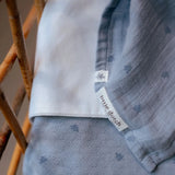 Little Dutch drap tetra 120x120cm Pure denim blue Essentials TE51945042