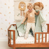 Little Dutch housse de couette vert safari Leo Safari Friends TE10326047