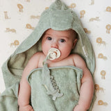 Little Dutch cape de bain 75x75cm crocodile vert Safari Friends TE50616047