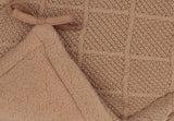 Jollein tour de lit/parc 180x30cm check knit biscuit 004-895-68039