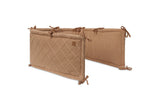 Jollein tour de lit/parc 180x30cm check knit biscuit 004-895-68039
