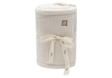 Jollein tour de lit/parc 180x30cm Cloudy rib oatmeal 004-895-68119