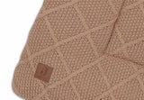 Jollein tapis de parc 75x95cm check knit biscuit 017-512-68039