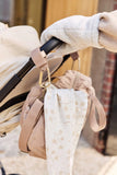 Jollein sac à langer effet texturé milky coffee 027-818-68136