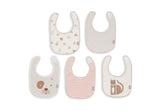Jollein bavoirs imperméables Animal Friends (lot de 5) 029-566-68154