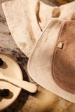 Jollein bavoir éponge sand & milky coffee (lot de 2) 029-566-68224