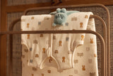 Jollein doudou attache-sucette Jollies Hippo Happy 031-594-68235