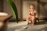 Jollein peignoir éponge 1-2 ans jacquard Sun light terra 060-808-68167