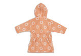 Jollein peignoir éponge 1-2 ans jacquard Flower blush 060-808-68168