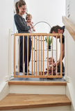 Babydan barrière de sécurité fixation murale Lena bois naturel 04704-00 (UNIQUEMENT RETRAIT EN MAGASIN)