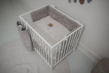 Koeka tour de parc/tour de lit Vik clay 1050-4020-284-284-18030