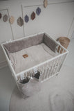 Koeka tour de parc/tour de lit Vik clay 1050-4020-284-284-18030