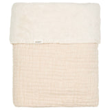 Koeka couverture berceau 75x100cm teddy Rivoli warm white 1080-0001 col 108
