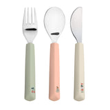 Lassig couverts en silicone Happy Fruits cherry (lot de 3) 13100102007