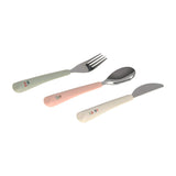 Lassig couverts en silicone Happy Fruits cherry (lot de 3) 13100102007