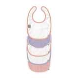 Lassig bavoir imperméable happy fruits pêche (lot de 5) 13110027016