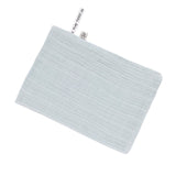 Lassig Lot de 3 gants de toilette en mousseline bleu poudré 1312037173
