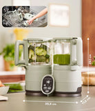 Babymoov robot culinaire Nutribaby glass celadon green A001138