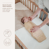 Meyco Baby couverture d’emmaillotage 0-3 mois Sweet Heart Sand/Soft Sand 155.225.CU.01A