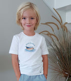 Gymp T-shirt Aerobic Rock the Boat blanc 353-4427-20