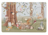 Little Ducth puzzle sonore en bois Forest Friends LD7240