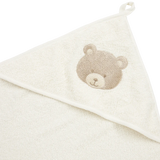 Meyco Baby cape de bain brodée ours offwhite 320.242.19.01