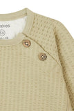 Noppies T-shirt manches longues Gorga Moss Gray 4460016