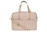 Jollein sac à langer matelassé Moos biscuit 027-818-68024