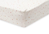 Jollein drap-housse de lit en jersey 60x120cm Pretty Picnic flower drops 511-507-68159