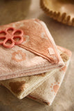 Jollein cape de bain éponge 75x75cm Flower 534-514-68168