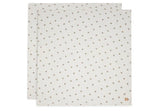 Jollein draps tétra gaze de Coton Large 115x115cm Rosehip (2-pack) 535-852-67024