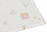 Jollein draps tétra 115x115cm lovely birds (lot de 2) 535-852-67104