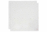 Jollein draps tétra 115x115cm lovely birds (lot de 2) 535-852-67104