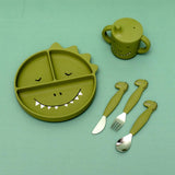 Trixie couverts en silicone dino 96-442