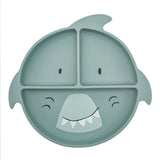 Trixie assiette avec ventouse en silicone et compartiments Mr. Shark 96-457