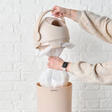 Nattou poubelle à langes Dropy beige 150019