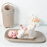 Nattou poubelle à langes Dropy taupe 150033