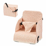 Nattou Foody rehausseur de chaise pliable beige avec étoiles 158022