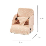 Nattou Foody rehausseur de chaise pliable beige avec étoiles 158022
