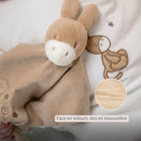 Nattou doudou âne Loulou caramel 318099