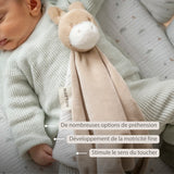 Nattou  Loulou maxi doudou âne caramel 318129
