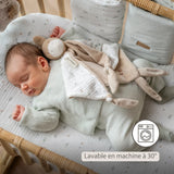 Nattou  Loulou maxi doudou âne caramel 318129