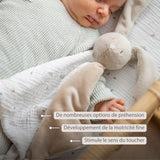 Nattou maxi doudou lapin Loulou écru 318136
